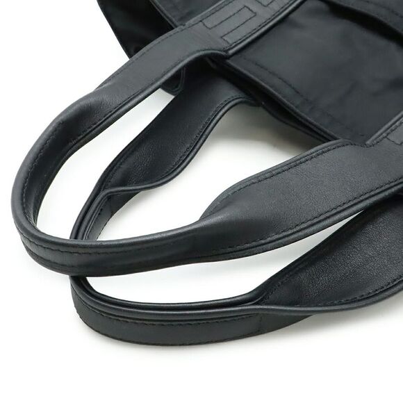 Hermes Acapulco MM Nylon Leather Tote Bag - Picture 4 of 9